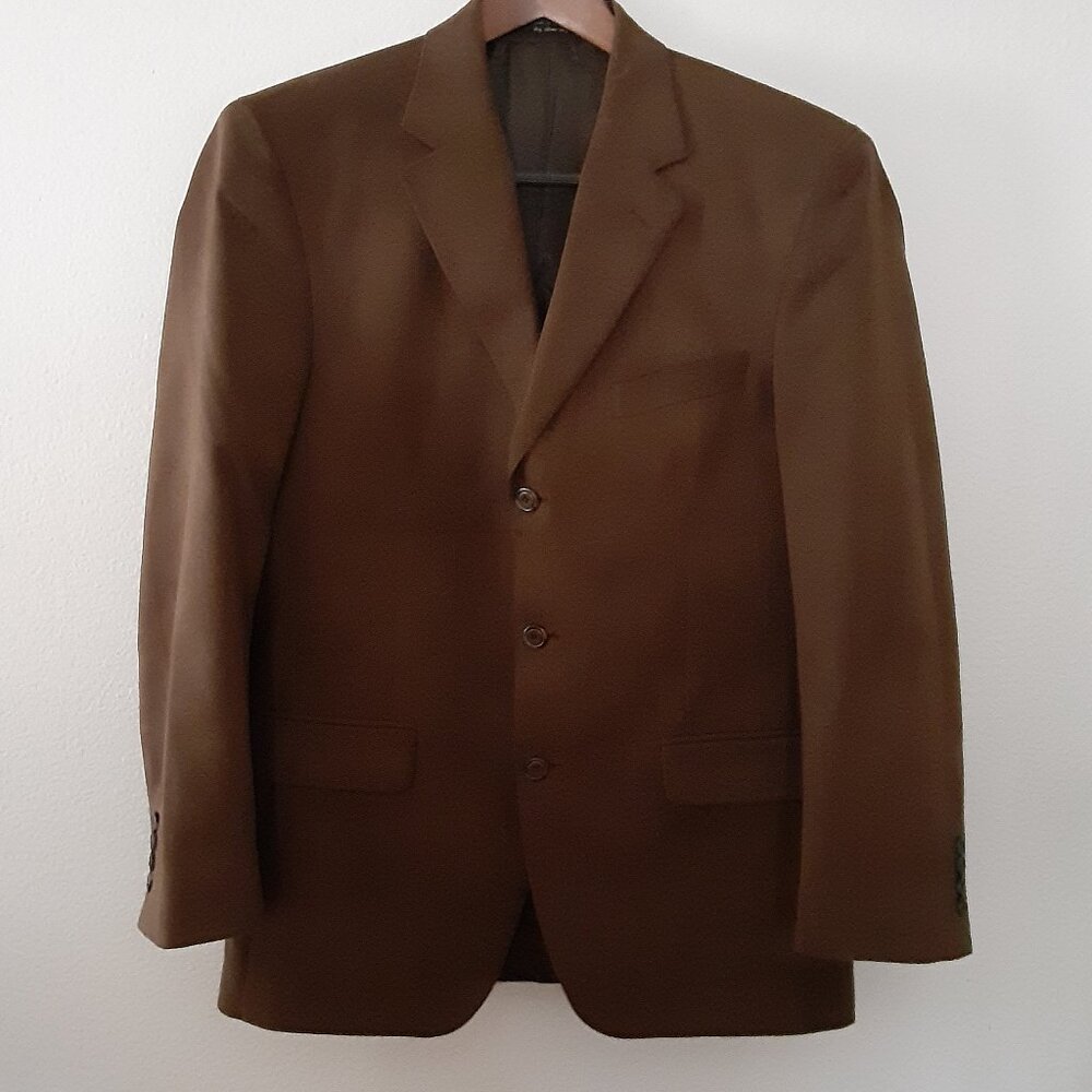 3-Button Blazer * 40r * Andrew Fezza * Fully Line… - image 3